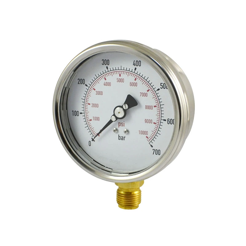 Oil Filled Hydraulic Pressure Gauge